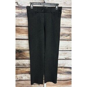 Betabrand Pants Womens Small Charcoal Pull On Straight Leg Stretch Career